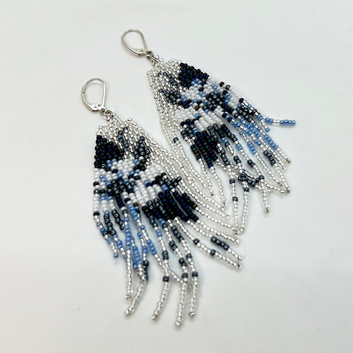 Native american deals seed bead earrings